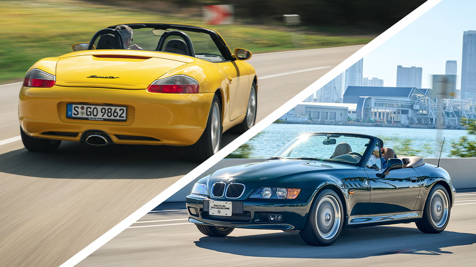 Montage på Porsche Boxter och BMW Z3.