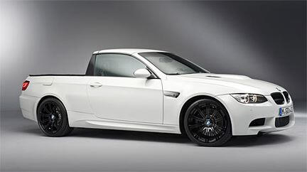 BMW M3 pickup – 420 hästar och 450 kilo last