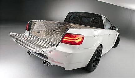 BMW M3 pickup – 420 hästar och 450 kilo last