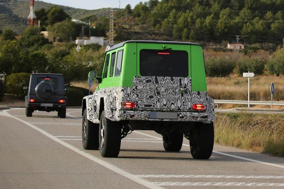 Mercedes G-klass snart i galet grön monsterversion
