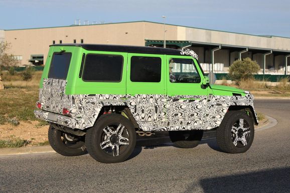Mercedes G-klass snart i galet grön monsterversion