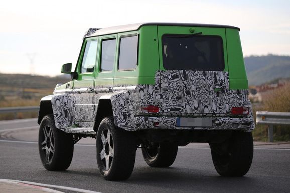 Mercedes G-klass snart i galet grön monsterversion
