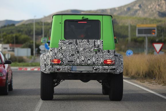 Mercedes G-klass snart i galet grön monsterversion