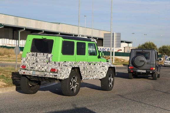 Mercedes G-klass snart i galet grön monsterversion