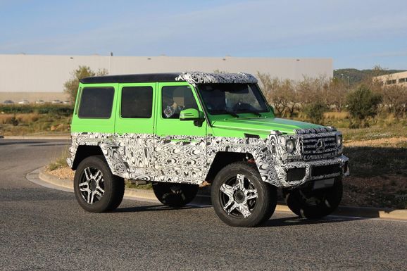 Mercedes G-klass snart i galet grön monsterversion