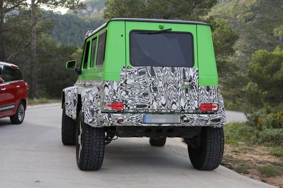 Mercedes G-klass snart i galet grön monsterversion