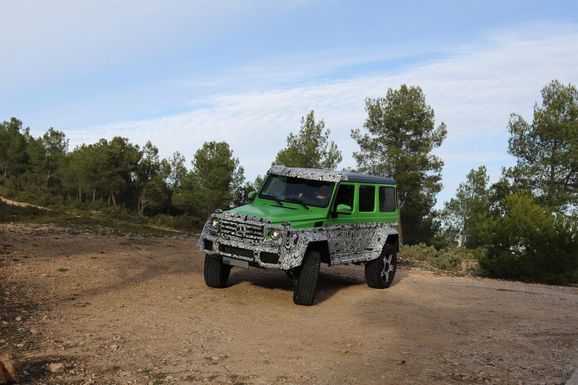 Mercedes G-klass snart i galet grön monsterversion