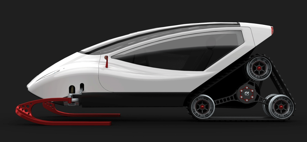 Koenigseggs nya snöskoter?