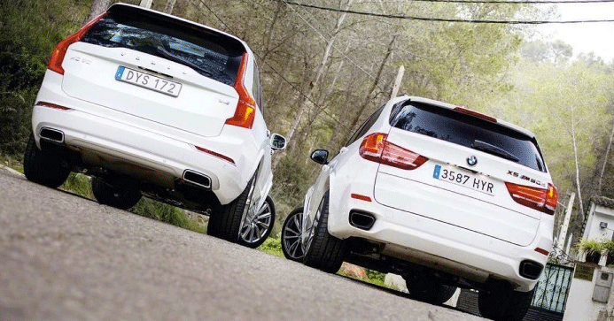 Vi testar åtta familjebilar med fyrhjulsdrift