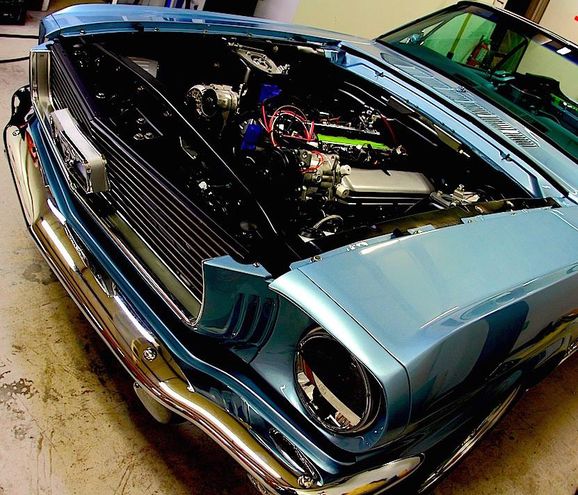 Klassisk Mustang – nybyggd med modern teknik