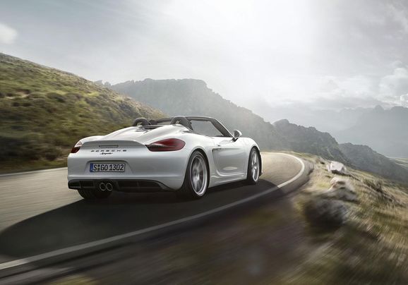 Nya Porsche Boxster Spyder – starkaste någonsin