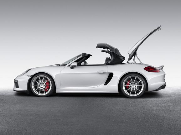 Nya Porsche Boxster Spyder – starkaste någonsin