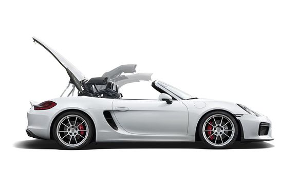 Nya Porsche Boxster Spyder – starkaste någonsin