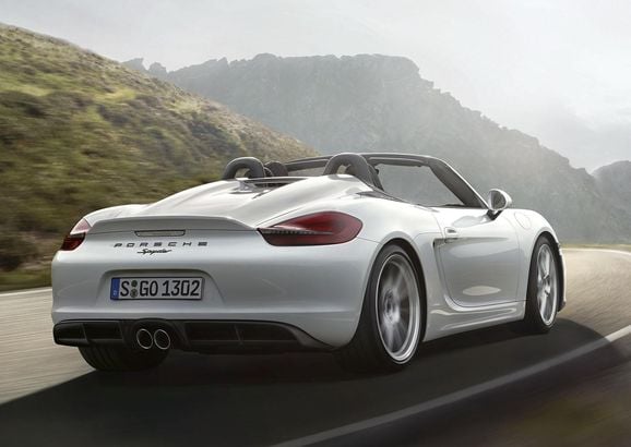 Nya Porsche Boxster Spyder – starkaste någonsin