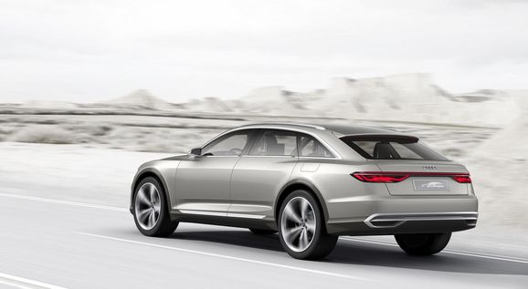 Audi Prologue Allroad – upphöjd kombi med 900 Nm