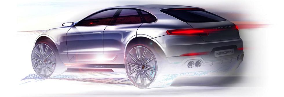 Nya Porsche Macan blir sportigare än Cayenne