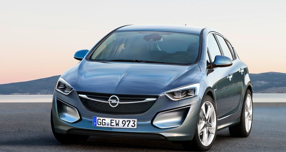 Nya Opel Astra – ungefär så här?