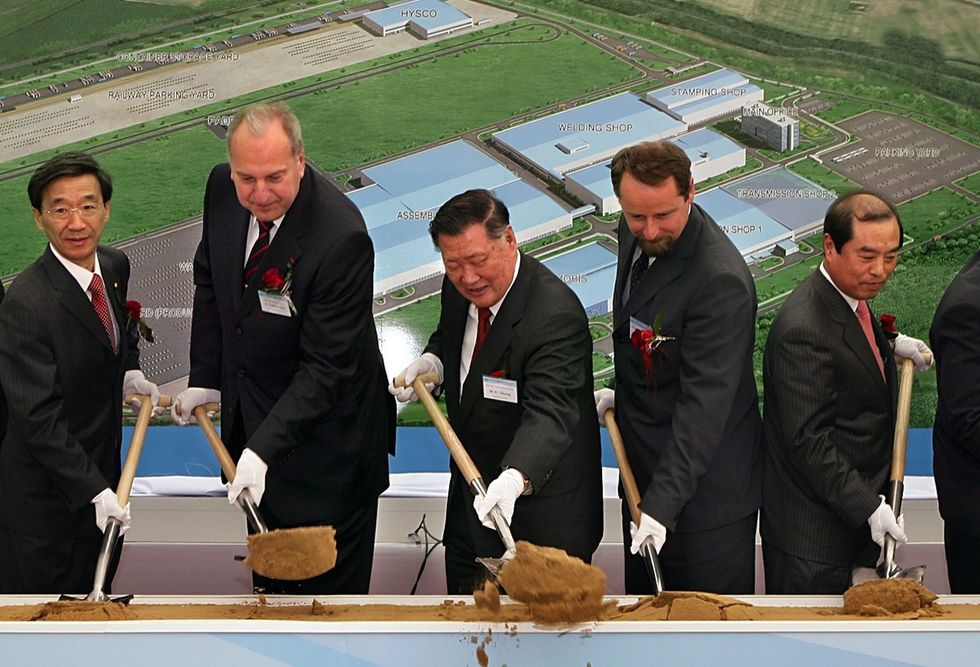 Hyundai-chef sparkad på stående fot