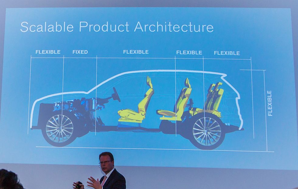 Volvo visar sitt nya ansikte på XC90