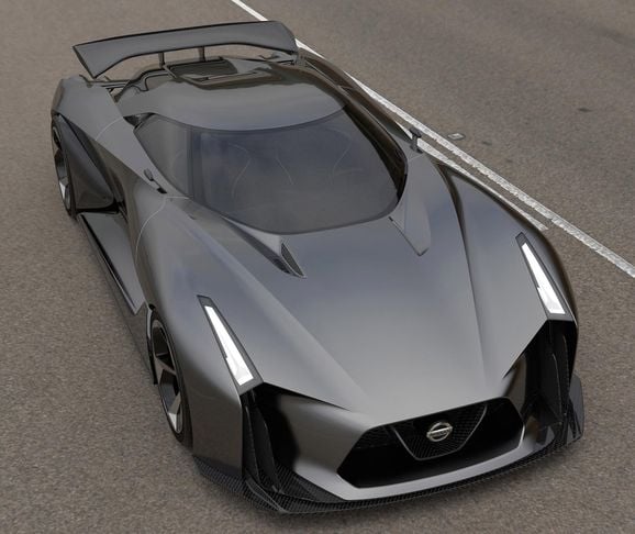 Batmobile? Nej, men kanske nya Nissan GT-R!