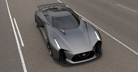 Batmobile? Nej, men kanske nya Nissan GT-R!