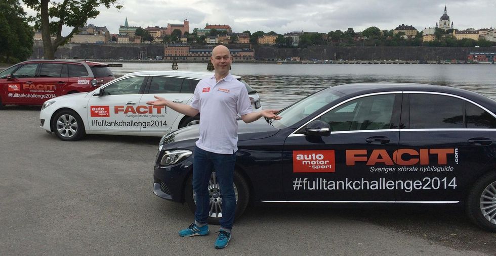 Full Tank Challenge – Huldt kör tills tanken är tom