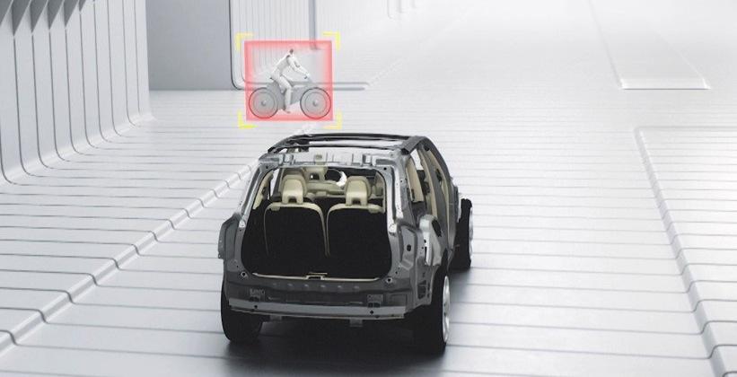 Volvo XC90 blir först med flera nya säkerhetssystem