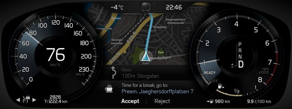 Volvo XC90 blir först med flera nya säkerhetssystem