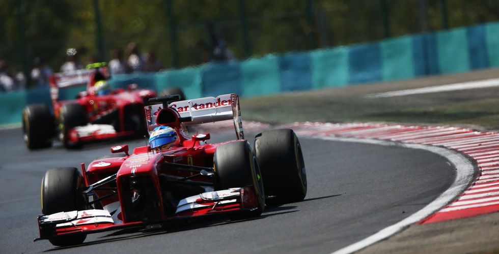 F1: Extrem sommarvärme på trånga Hungaroring