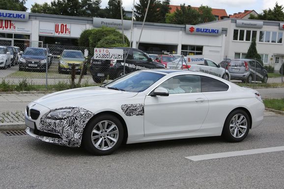 Ovanligt lite maskering på uppdaterad BMW 6-serie