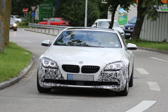 Ovanligt lite maskering på uppdaterad BMW 6-serie