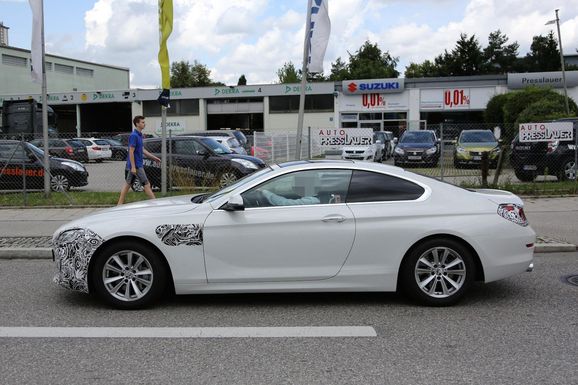 Ovanligt lite maskering på uppdaterad BMW 6-serie