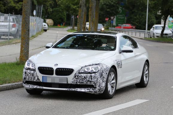 Ovanligt lite maskering på uppdaterad BMW 6-serie