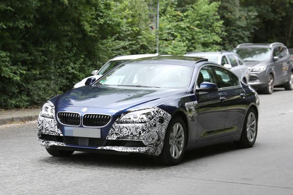 Ovanligt lite maskering på uppdaterad BMW 6-serie