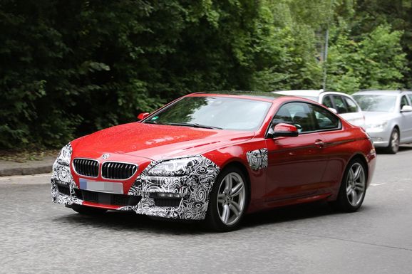 Ovanligt lite maskering på uppdaterad BMW 6-serie