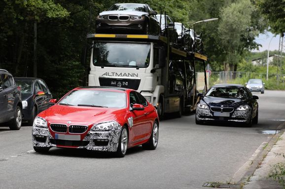 Ovanligt lite maskering på uppdaterad BMW 6-serie