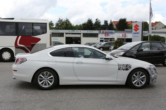 Ovanligt lite maskering på uppdaterad BMW 6-serie