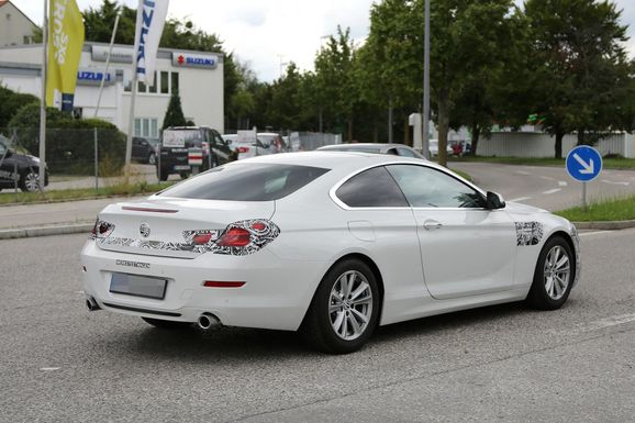 Ovanligt lite maskering på uppdaterad BMW 6-serie
