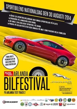 Kolla in Byggis BMW Z4 GT3 på Arlanda Bilfestival