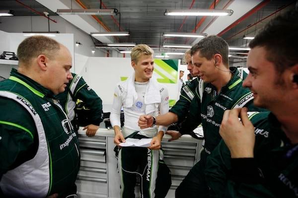 Caterham vill behålla Marcus 2015
