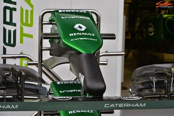 Marcus F1-bil får ny nos