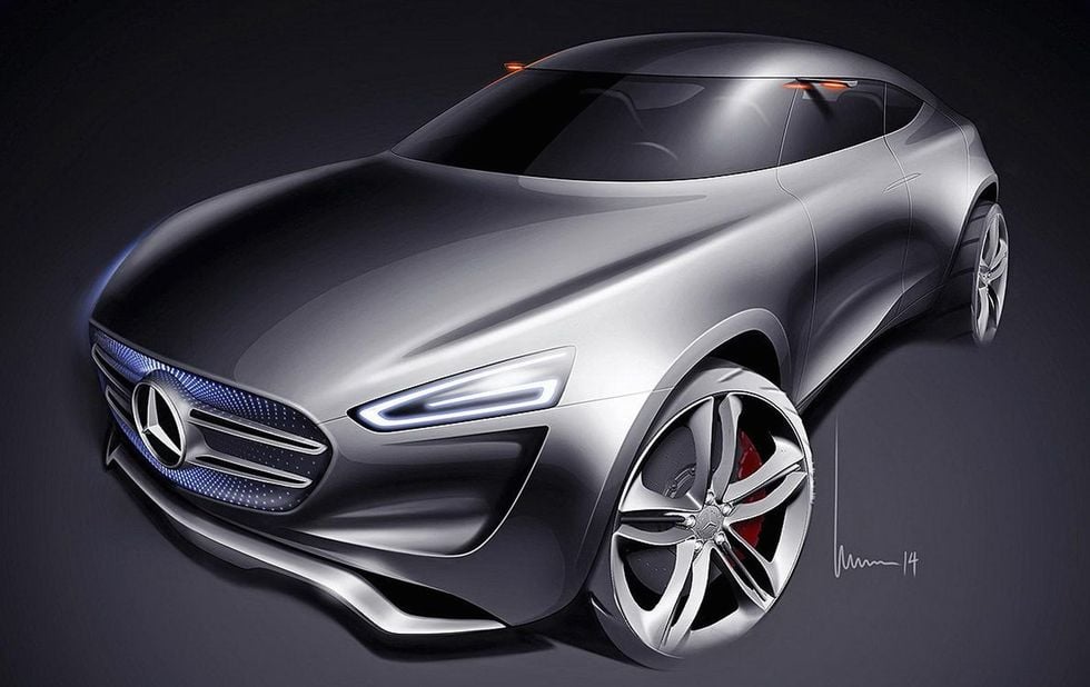 Mercedes visar ett första smakprov på nya suven