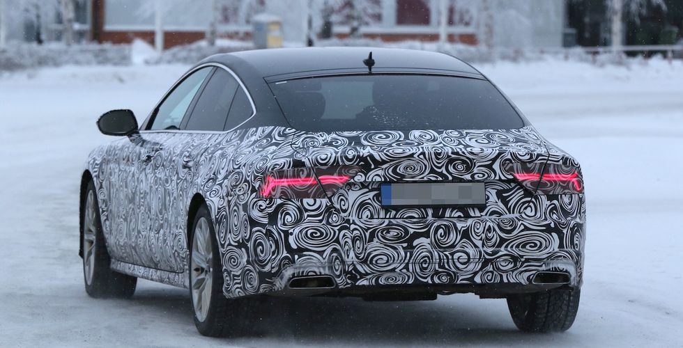 Här testkörs ansiktslyfta Audi A7 Sportback