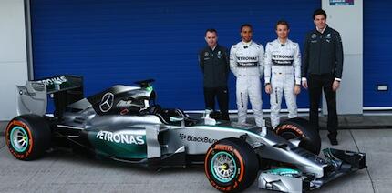 F1: Här är Mercedes nya F1-bil