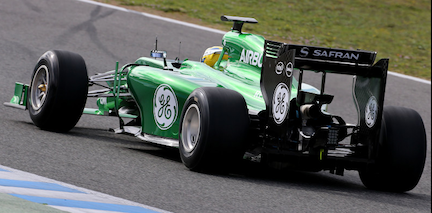 F1: Marcus körde premiärvarv ...