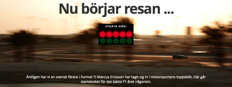 Nu är F1-säsongen igång – kolla in vår Formel 1-special