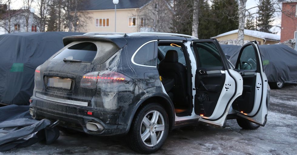 Slutkört för V8-motorn i nya Porsche Cayenne