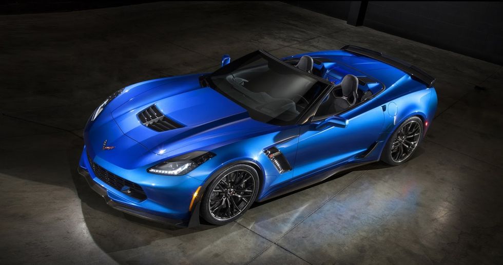 Chevrolet överraskar med Corvette Z06 Cabriolet