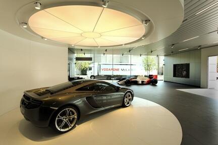 McLaren öppnar showroom i Tyskland