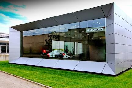 McLaren öppnar showroom i Tyskland